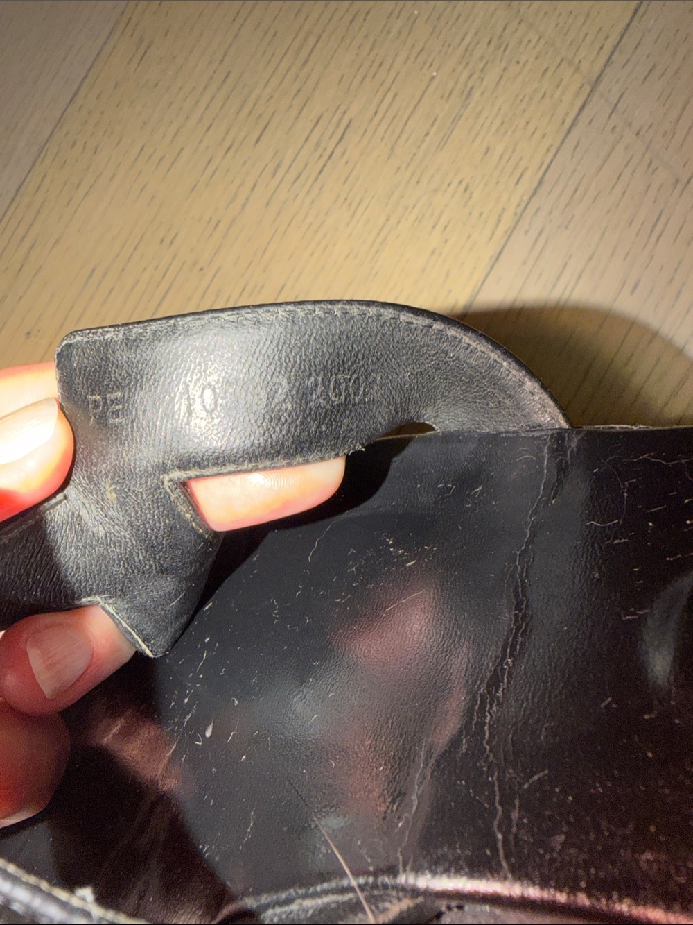 Hermes Black Oran Slide Sandals - Picture 9 of 17